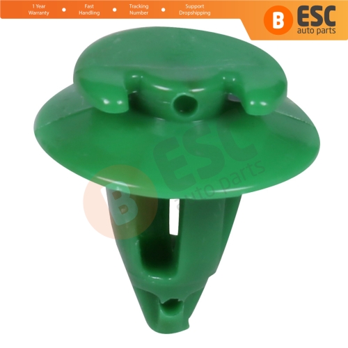10 Pieces Door Trim Panel Retainer Green for Audi VW 893867290...