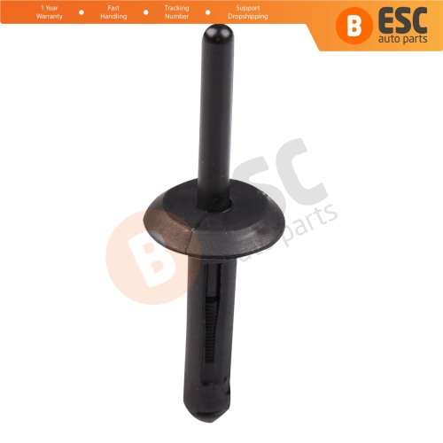 10 Pieces Black Nylon Rivets for GM 14063981 Ford N803043 S Chrysler 6500911...