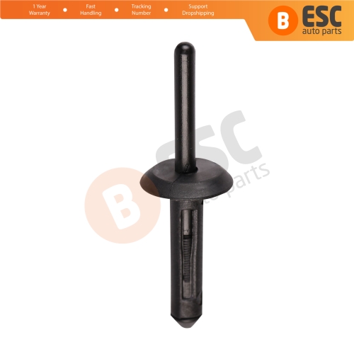10 Pieces Black Nylon Rivets for GM 14063981 Ford N803043 S Chrysler 6500911...