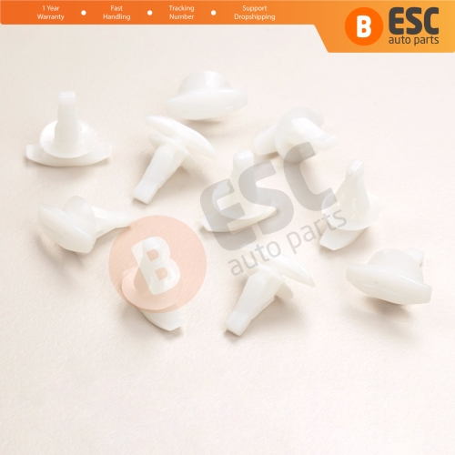 10 Pieces Weatherstrip Retainer for Toyota 67867 12150