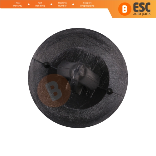 10 Pieces Hood Insulation Retainer Black for Hyundai ; Kia 81126 37010