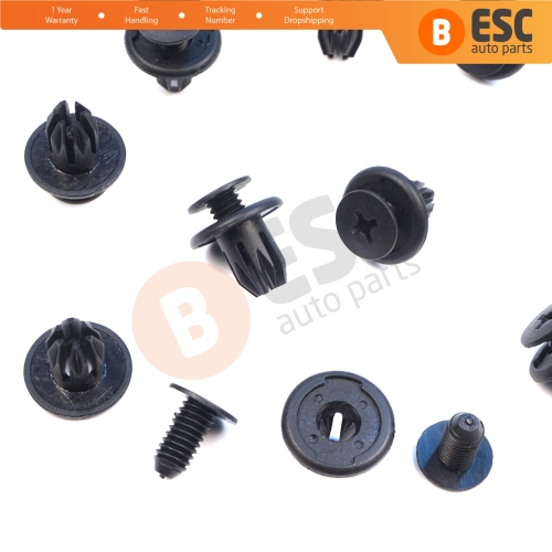 10 Pieces Bumper Clip for Honda 91503 SP0 003 Mazda FB0156964 Nissan 01553 01285