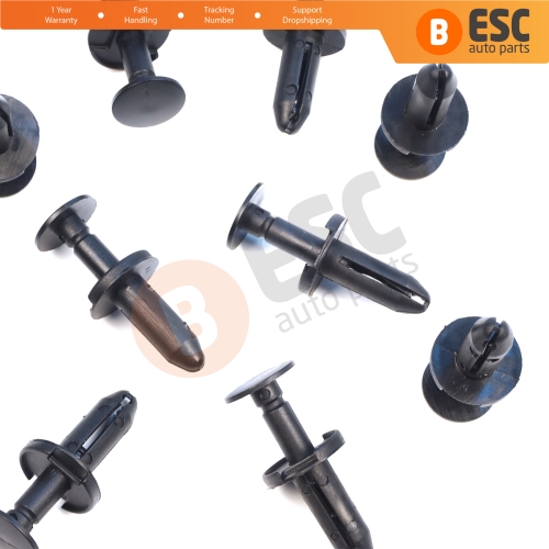 10 Pieces Fascia Push Type Retainer for Chrysler 6504521