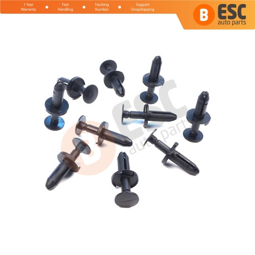 10 Pieces Fascia Push Type Retainer for Chrysler 6504521