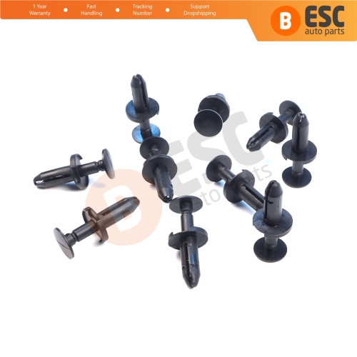 10 Pieces Fascia Push Type Retainer for Chrysler 6504521