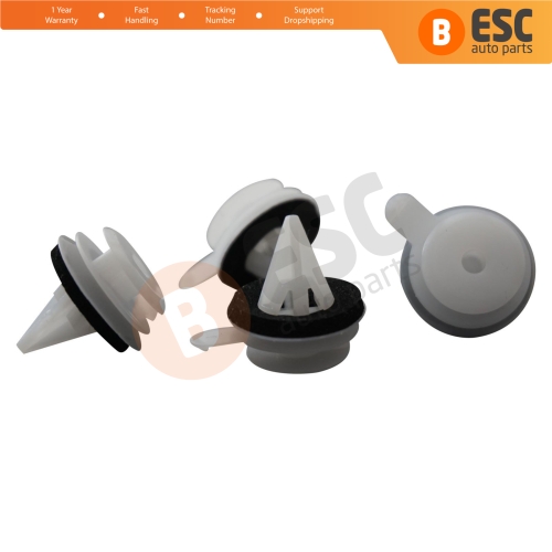10 Pieces Moulding Pillar Trim Clip for Land Rover DYC50002