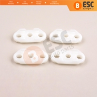4 Pieces Window Regulator Guide Clips for Buick Pontiac Oldsmobile Impala Cadillac GM Saab 20369894 20369895