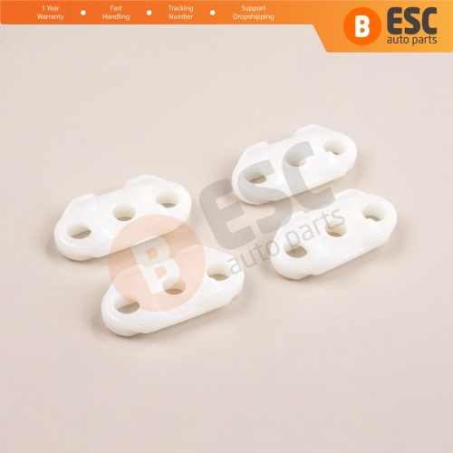 4 Pieces Window Regulator Guide Clips for Buick Pontiac Oldsmobile Impala Cadillac GM Saab 20369894 20369895