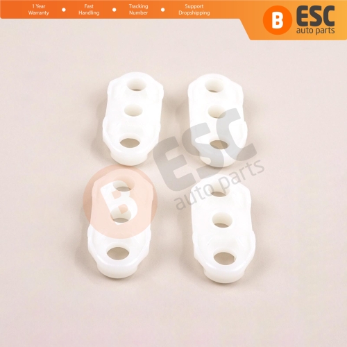 4 Pieces Window Regulator Guide Clips for Buick Pontiac Oldsmobile Impala Cadillac GM Saab 20369894 20369895