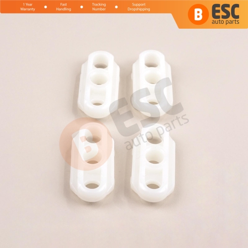 4 Pieces Window Regulator Guide Clips for Buick Pontiac Oldsmobile Impala Cadillac GM Saab 20369894 20369895
