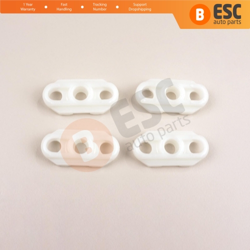 4 Pieces Window Regulator Guide Clips for Buick Pontiac Oldsmobile Impala Cadillac GM Saab 20369894 20369895