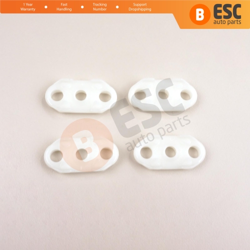 4 Pieces Window Regulator Guide Clips for Buick Pontiac Oldsmobile Impala Cadillac GM Saab 20369894 20369895