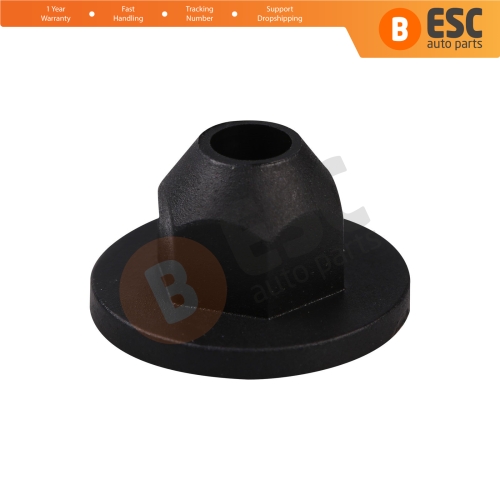 10 Pieces Moulding Nylon Flange Nut for VW Audi 171 201 969