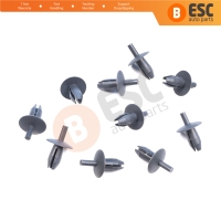 10 Pieces Plastic Retainer Clip Fastener Trim Panel Clip for VW Audi Skoda Seat OEM 171885767