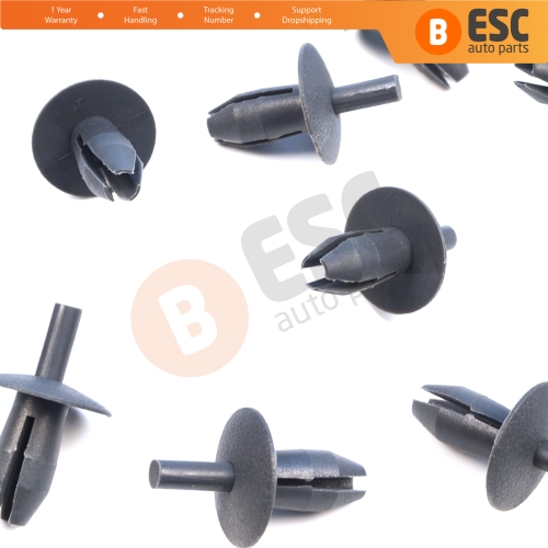 10 Pieces Plastic Retainer Clip Fastener Trim Panel Clip for VW Audi Skoda Seat OEM 171885767