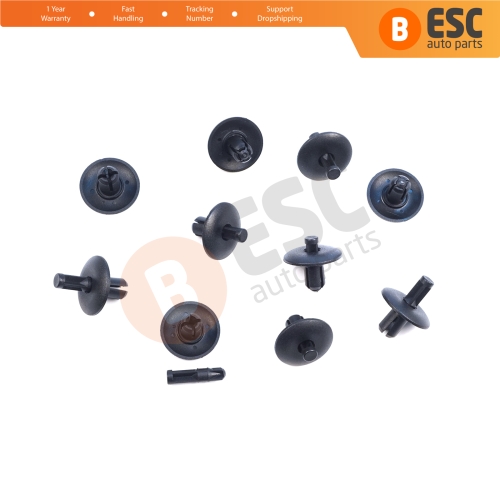 10 Pieces  Trim Clip Door Panel Retainer Fastener for VW Skoda Seat WHT004994