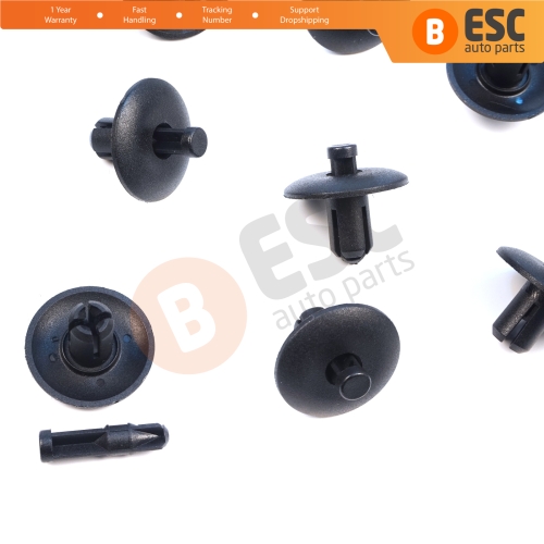 10 Pieces  Trim Clip Door Panel Retainer Fastener for VW Skoda Seat WHT004994