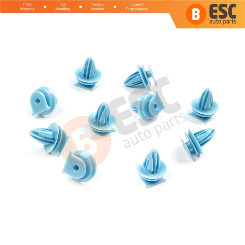 10 Pieces Door Panel Cowl Vent Grille Clip for Honda Acura 90602 S5A 003