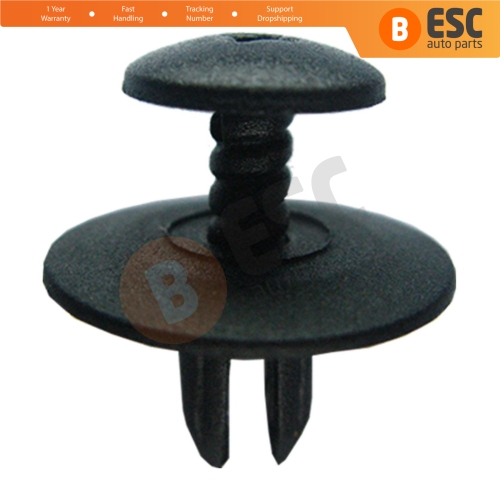 10 Pieces Hood Insulation Retainer Expanding Rivet Black for BMW 51481915964...