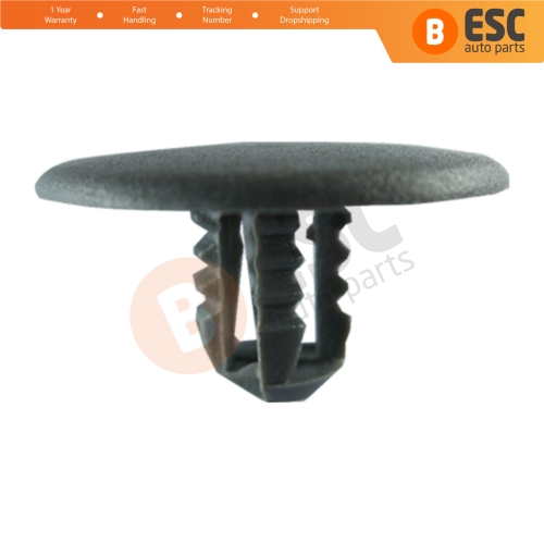 10 Pieces Hood Insulation Retainer Dark Gray for Ford W700671...