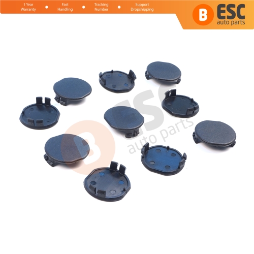 10 Pieces Engine Cover Plastic Cap Plug Cover Clip for VW Golf MK4 Bora Audi A3 Skoda 06A103937