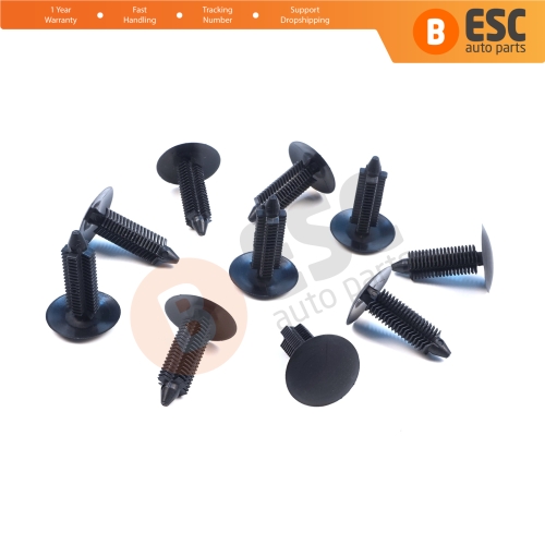 10 Pieces Fir Tree Clip Trim Panel Retainer for Mercedes Benz 6319842561