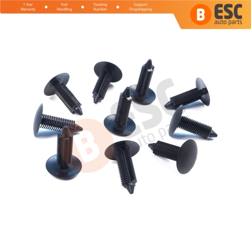 10 Pieces Fir Tree Clip Trim Panel Retainer for Mercedes Benz 6319842561