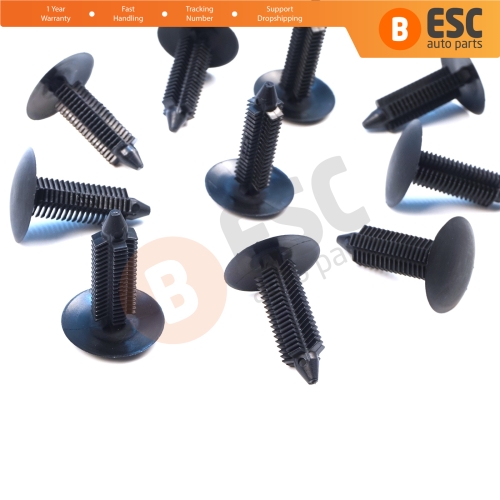 10 Pieces Fir Tree Clip Trim Panel Retainer for Mercedes Benz 6319842561