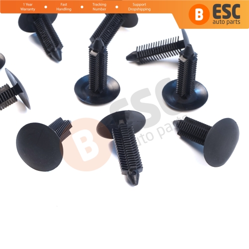 10 Pieces Fir Tree Clip Trim Panel Retainer for Mercedes Benz 6319842561