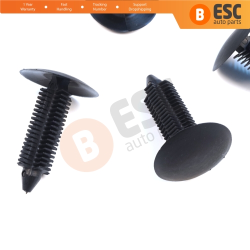 10 Pieces Fir Tree Clip Trim Panel Retainer for Mercedes Benz 6319842561