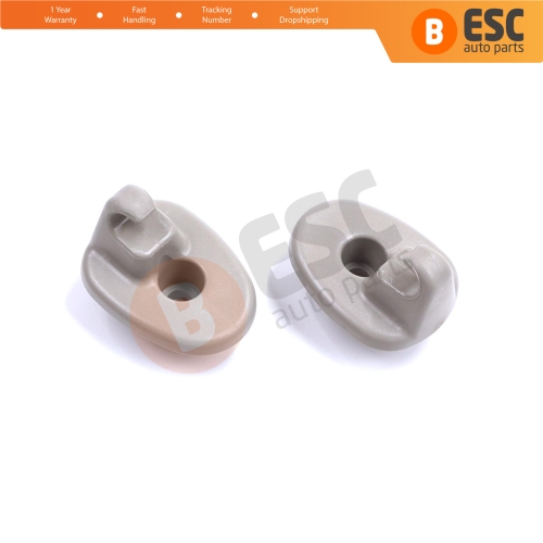 2 Pieces Sun Visor Clips Retainer 1AR26BD1AA for Jeep Liberty 2005-2012 Dodge Nitro 2008-2012