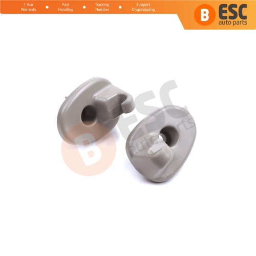 2 Pieces Sun Visor Clips Retainer 1AR26BD1AA for Jeep Liberty 2005-2012 Dodge Nitro 2008-2012