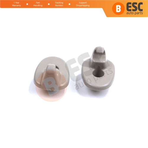 2 Pieces Sun Visor Clips Retainer 1AR26BD1AA for Jeep Liberty 2005-2012 Dodge Nitro 2008-2012