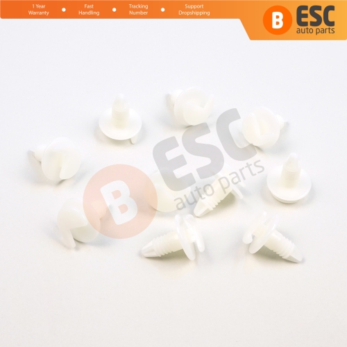 10 Pieces Trim Panel Retainer for Citroen Peugeot 6995.02 6999.CR Renault 7903077112