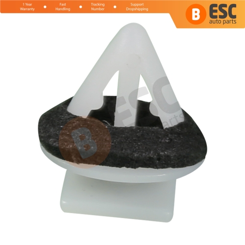 10 Pieces Plate Retainer/ Moulding Clips With Sealer for Kia Hyundai 87702 H1000...