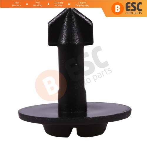 10 Pieces Dowel Pin Black for Audi VW 4A0805121A...