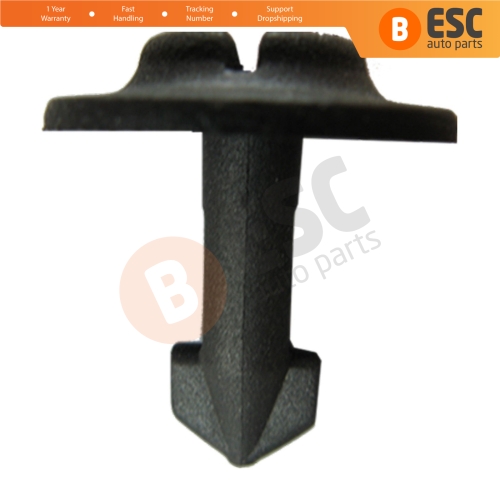 10 Pieces Dowel Pin Black for Audi VW 4A0805121A...