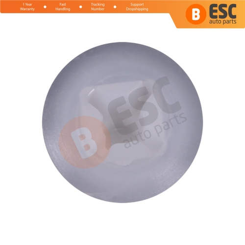 10 Pieces Screw Grommet Lock Nut White for Toyota 90189 06001 Fiat 14203780 Nissan 01281 00023 Mitsubishi MB 98145...