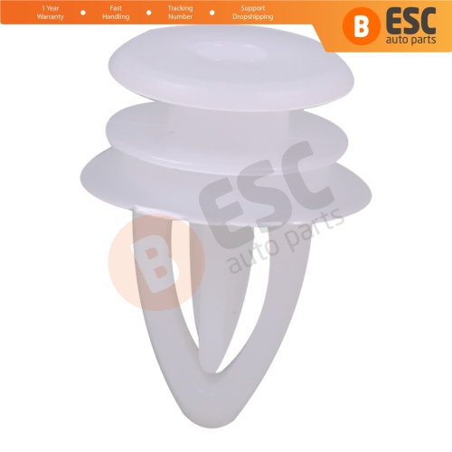 10 Pieces Mirror Panel Retainer White for Opel Vauxhall 149910 Ford 9032112...