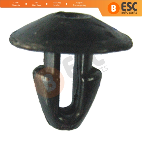 10 Pieces Weather Strip Retainer Black for Fiat 4368201...