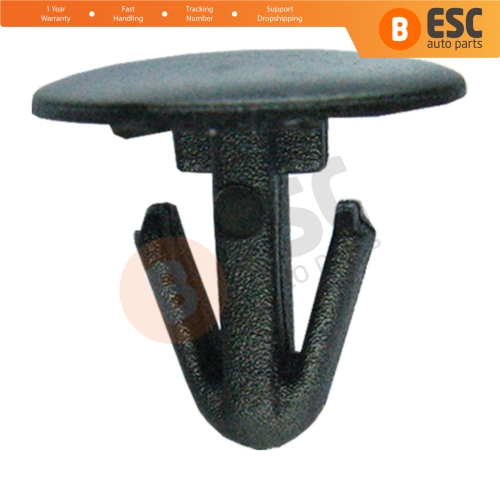 10 Pieces Retaining Clip Black for Citroën 6999A3 Fiat 9605146380 Lancia 9605146380 Peugeot 6999A3...