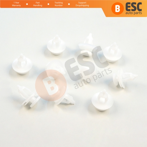 10 Pieces Door Trim Panel Fastener Clip for Peugeot 106 Citroen Saxo Berlingo Opel Combo 699050