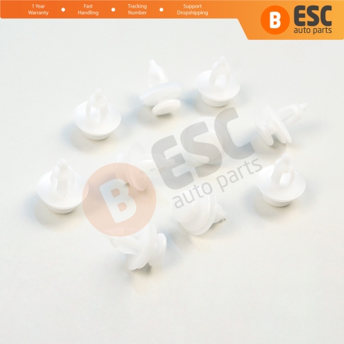 10 Pieces Door Trim Panel Fastener Clip for Peugeot 106 Citroen Saxo Berlingo Opel Combo 699050