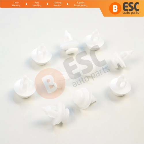 10 Pieces Door Trim Panel Fastener Clip for Peugeot 106 Citroen Saxo Berlingo Opel Combo 699050