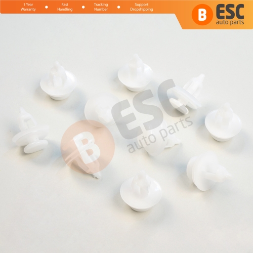 10 Pieces Door Trim Panel Fastener Clip for Peugeot 106 Citroen Saxo Berlingo Opel Combo 699050