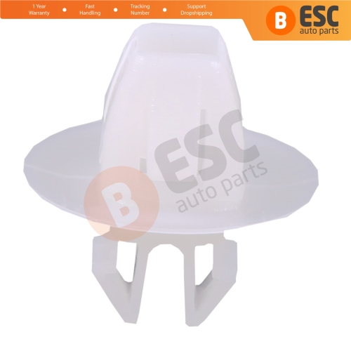 10 Pieces Side Moulding Clip White for Suzuki 77553 65D10...