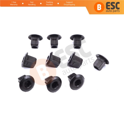 10 Pieces Headlight Adjustor Clip for VW (USED with 7M3915428) VW T5