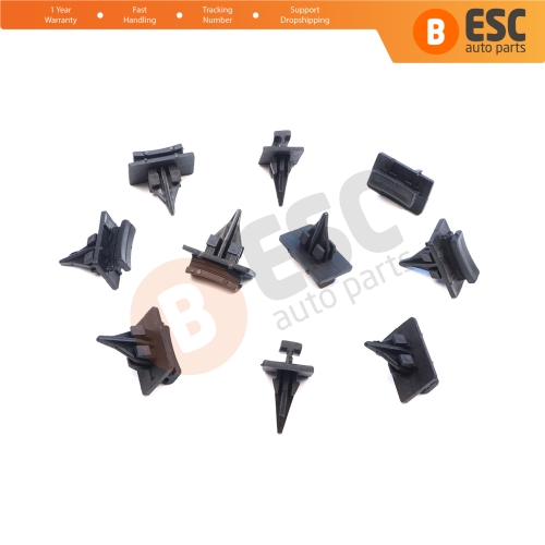 10 Pieces Window Side Trim Clips for Ford 4069906