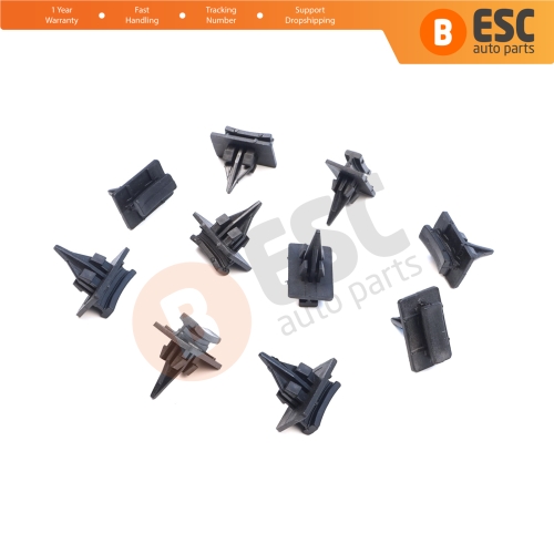 10 Pieces Window Side Trim Clips for Ford 4069906
