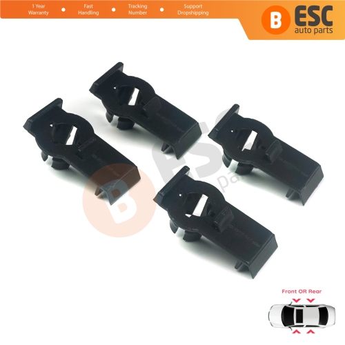 4 Pieces Window Regulator Repair Fixer Clips for BMW X5 E53 1999-2006 51338254781 